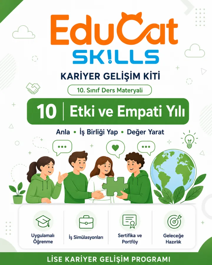 10. Sınıf — Etki ve Empati Yılı ders materyali kapağı